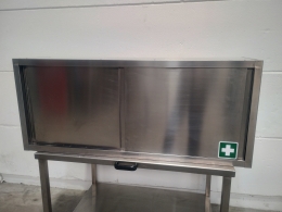 s/s steel hanging cupboard